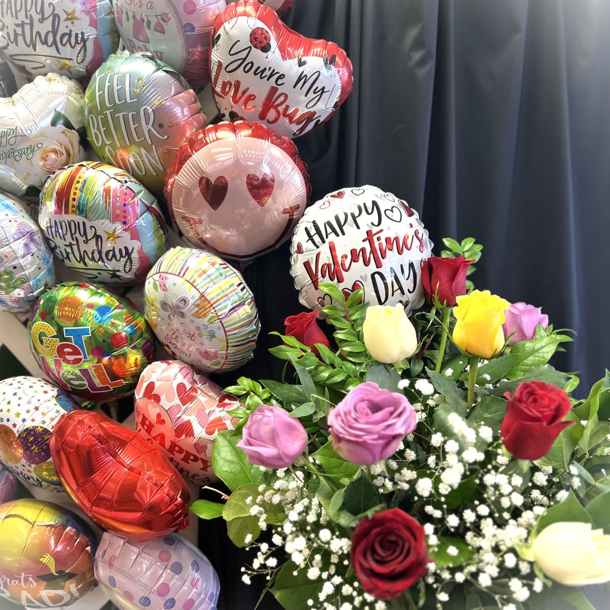 9inch Mylar Balloon on Stick