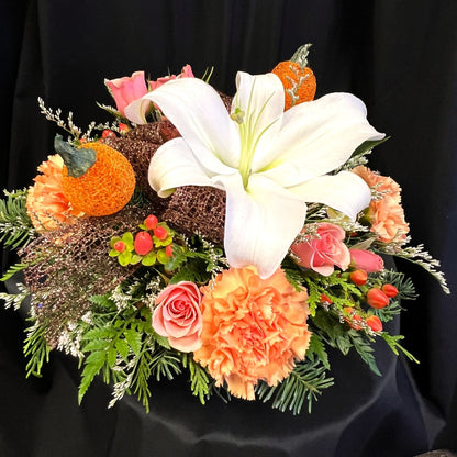 Autumn Centerpiece – HUMMEL'S FLOWERS INC, Anchorage AK